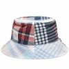 Thom Browne Madras Mix Bucket Hat -Outlet Scarves Store 01 02 2023 BLR MHC337F F0171 960 m1 1