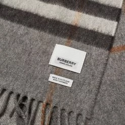Burberry Check Cashmere Scarf -Outlet Scarves Store 01 06 2021 BB 8016395 A1345 3 1