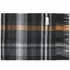 Universal Works Check Scarf -Outlet Scarves Store 01 09 2022 si 27642 gry 1