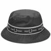 Fred Perry Authentic Fred Perry Taping Bucket Hat -Outlet Scarves Store 01 11 2022 LL HW4635 102 m1 1