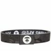 AAPE By A Bathing Ape AAPE Belt -Outlet Scarves Store 01 12 2021 TH AAPBTM4959XXG BKZ m1 1