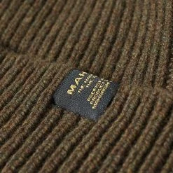 Maharishi Wool Beanie - Made In Scotland -Outlet Scarves Store 01 12 2022 LL 9153 OL 2 1
