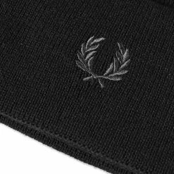 Fred Perry Authentic Fred Perry Merino Wool Beanie -Outlet Scarves Store 02 11 2022 EC C9160 P32 2 1