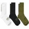 Maharishi MILTYPE Peace Sport Sock - 3 Pack