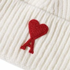 AMI A Heart Logo Beanie -Outlet Scarves Store 03 11 2022 BLR UHA235 018 154 2 1