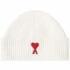 AMI A Heart Logo Beanie -Outlet Scarves Store 03 11 2022 BLR UHA235 018 154 m1 1