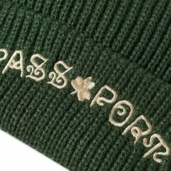 Pass~Port Sham Beanie -Outlet Scarves Store 03 11 2022 LL PP SHAMBNE GRN 2 1