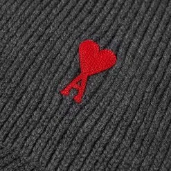 AMI Small A Scarf -Outlet Scarves Store 03 11 2022 LL USF413 018 067 2 1