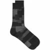 Anonymous Ism Patchwork Crew Sock
