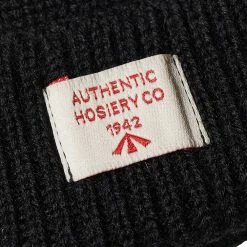 Nigel Cabourn Solid Beanie -Outlet Scarves Store 04 10 22 jf nc aw22 acc 5 blk 2