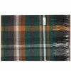 Universal Works Check Scarf -Outlet Scarves Store 05 09 2022 jd 27642 grn 1
