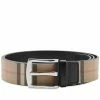 Burberry Gray Check Belt