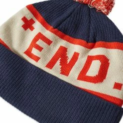 END. X Beams Plus Varsity Bonbon Cap -Outlet Scarves Store 06 05 2022 SI 38 41 0068 863 NVY 2 1