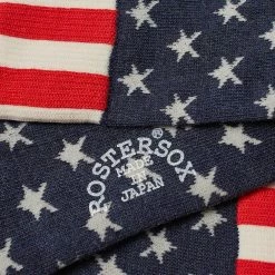 Rostersox Navy Star Sock -Outlet Scarves Store 07 10 2021 RC RS 113 NS 2 1