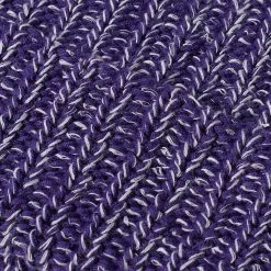 Lite Year Two Tone Beanie -Outlet Scarves Store 08 12 2022 GH LYBW22PUR 2 1