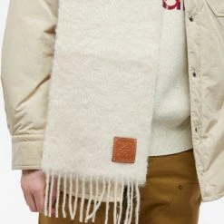 Loewe Mohair Scarf -Outlet Scarves Store 09 02 2023 NS F655254X01 2100 8 1