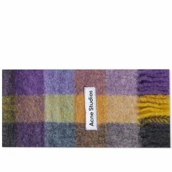Acne Studios Vally Check Scarf