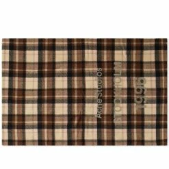 Acne Studios Cassiar Check New Scarf