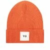 Y-3 Logo Beanie -Outlet Scarves Store 09 11 2022 LL HM8337 m1 1