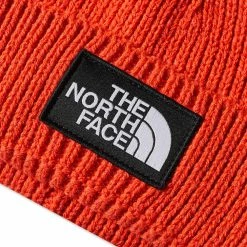 The North Face Logo Cuffed Beanie -Outlet Scarves Store 10 02 2023 LL NF0A3FJXLV3 2 1