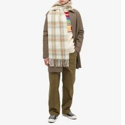 A.P.C. Elie Check Scarf -Outlet Scarves Store 10 10 2022 ns wpaba m15177 tah m9