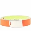 Comme Des Garçons Wallet Comme Des Garcons Super Fluro Leather Belt -Outlet Scarves Store 11 12 2019 commedesgarcons superfluroleatherbelt orangeyellow sa0910sf 3 mo 1x