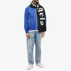 Palm Angels Macro Logo Scarf -Outlet Scarves Store 12 08 2022 JD PMMA025F22KNI0011001 m7 1
