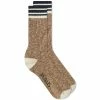 Ivy Ellis Socks Slubbed Sock -Outlet Scarves Store 12 10 2022 ML IVY SAND M m1 1
