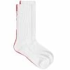 Burberry Vertical Logo Sport Sock