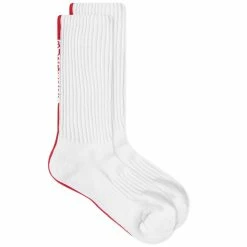 Burberry Vertical Logo Sport Sock