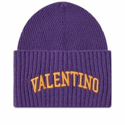 Valentino College Logo Beanie