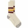RoToTo Coarse Ribbed Old School Crew Socks