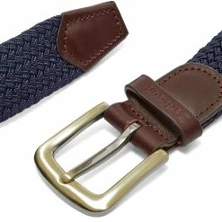 Barbour Stretch Webbing Leather Belt -Outlet Scarves Store 13 05 2019 barbour stretchwebbingleatherbelt navy mac0038ny31 mo 2