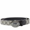 Gucci GG Supreme Oval Buckle Belt -Outlet Scarves Store 13 06 2022 GH 699450 92TUX 4075 m1 1