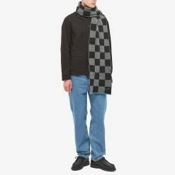 Paul Smith Happy Checkerboard Scarf -Outlet Scarves Store 13 07 2022 BLR M2A 151MK J401 79 0 m9 1