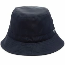 A.P.C. Bob Mark Nylon Bucket Hat