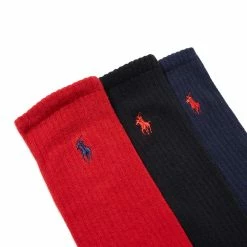 Polo Ralph Lauren Cotton Crew Sock - 6 Pack -Outlet Scarves Store 13 10 2020 MOx 449824809003 2 1