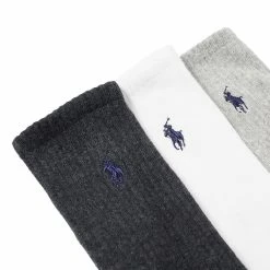 Polo Ralph Lauren Cotton Crew Sock - 6 Pack -Outlet Scarves Store 13 10 2020 MOx 449824809003 3 1