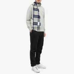 Norse Projects Moon Checked Lambswool Scarf -Outlet Scarves Store 13 10 2022 ML N83 0022 7000 m9 1