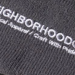 Neighborhood Beanie -Outlet Scarves Store 13 12 2022 GH 222YGNH HT01 GRY 2 1