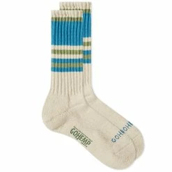 Anonymous Ism Go Hemp Random Stripe Pile Crew Sock