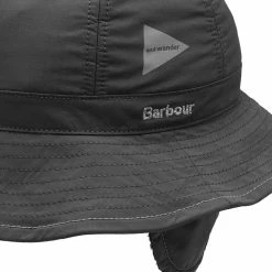 Barbour X And Wander Bucket Hat -Outlet Scarves Store 14 11 2022 EC MHA0777BK11 2 1