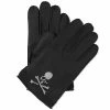 MASTERMIND WORLD Faux Suede Glove -Outlet Scarves Store 15 01 2023 SI MW22S09 GL001 BLK m1 1