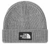 The North Face Logo Box Cuffed Beanie