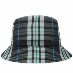 A.P.C. Bob Mark Reversible Check Bucket Hat
