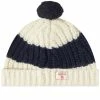 Nigel Cabourn Stripe Pom Pom Beanie