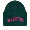 Valentino College Logo Beanie -Outlet Scarves Store 16 01 2023 JB 2Y2HB01NWBN 75C m1 1