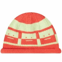 Acne Studios Kirk Stripe Face Beanie