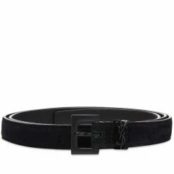 Saint Laurent YSL Metal Logo Belt