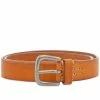The Real McCoys Joe McCoy Bend Leather Belt -Outlet Scarves Store 16 11 2021 RC MA17041 050 m1 1